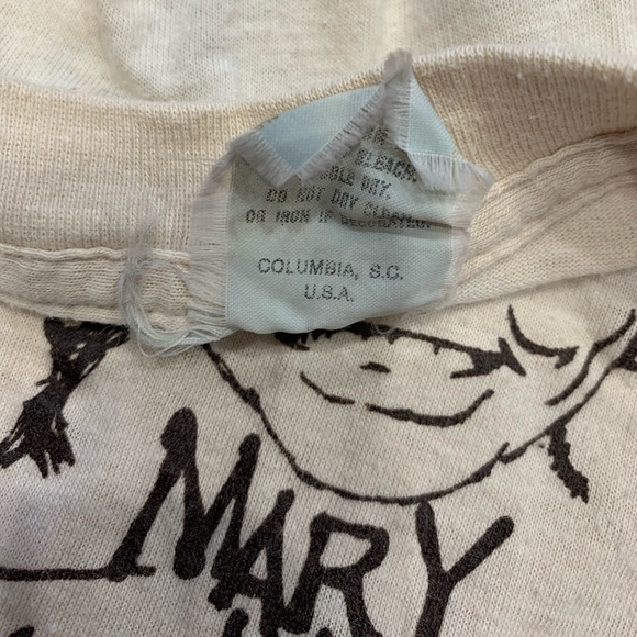 Linda Tillery Mary Watkins Vintage Concert T Shirt 1980 Size Small RARE - Picture 5 of 6